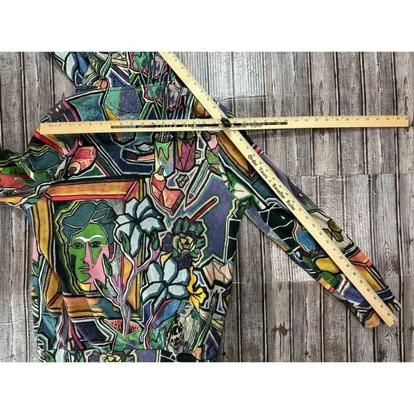 Paul Smith All Over Print Hoodie size Large multicolor made in Portugal